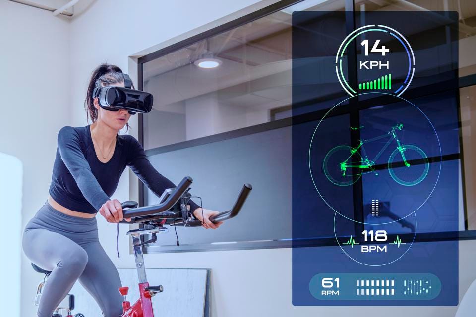 How is virtual cycling leading sports & fitness into the Metaverse and creating investment opportunities?