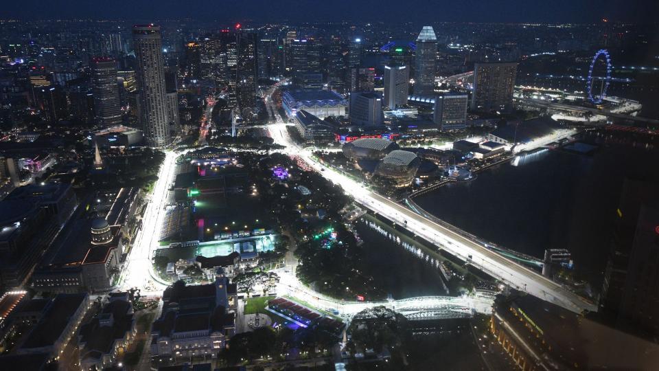 F1 Singapore GP Marina Bay Street Circuit